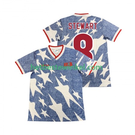 USA STEWART 8 Voetbalshirts Retro Uit 1994
